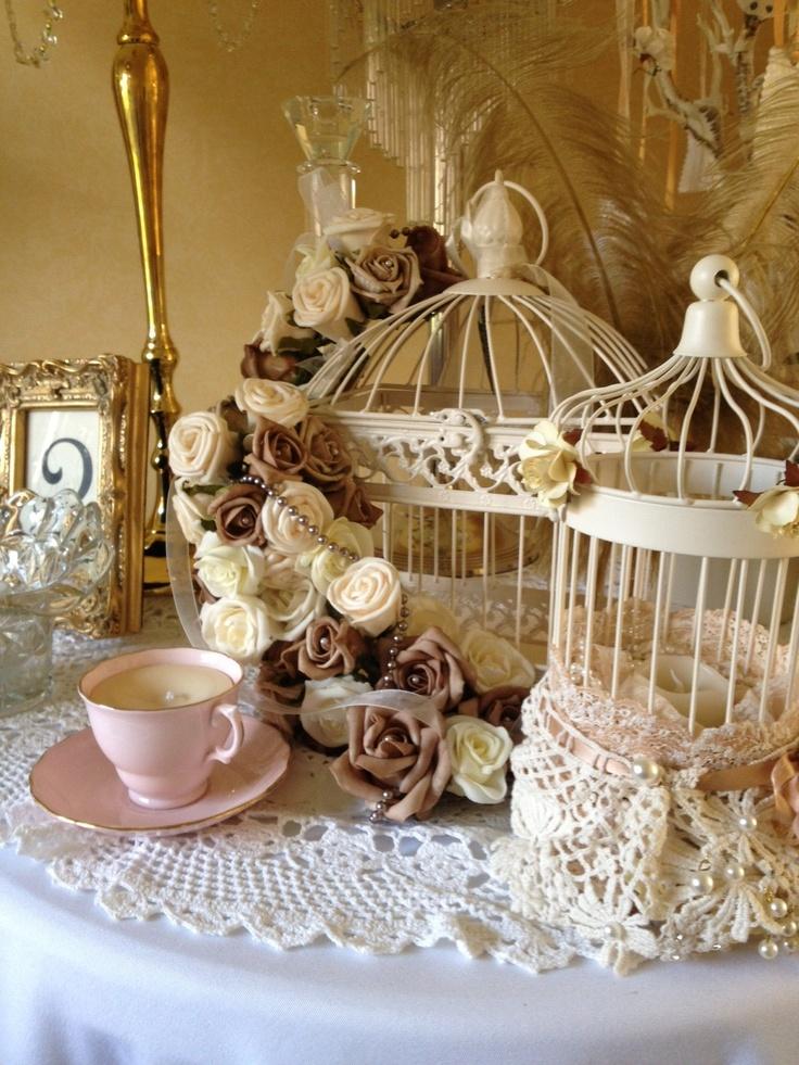 Hochzeit - Shabby Chic And Rosy Pearls