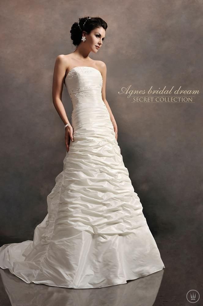 Mariage - Agnes 10360 Agnes Wedding Dresses Secret Collection - Rosy Bridesmaid Dresses