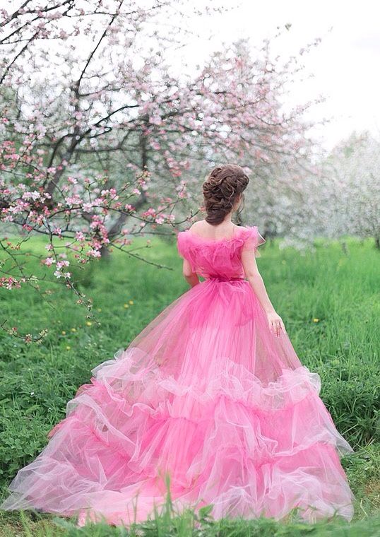 Mariage - Pink Ball Gown