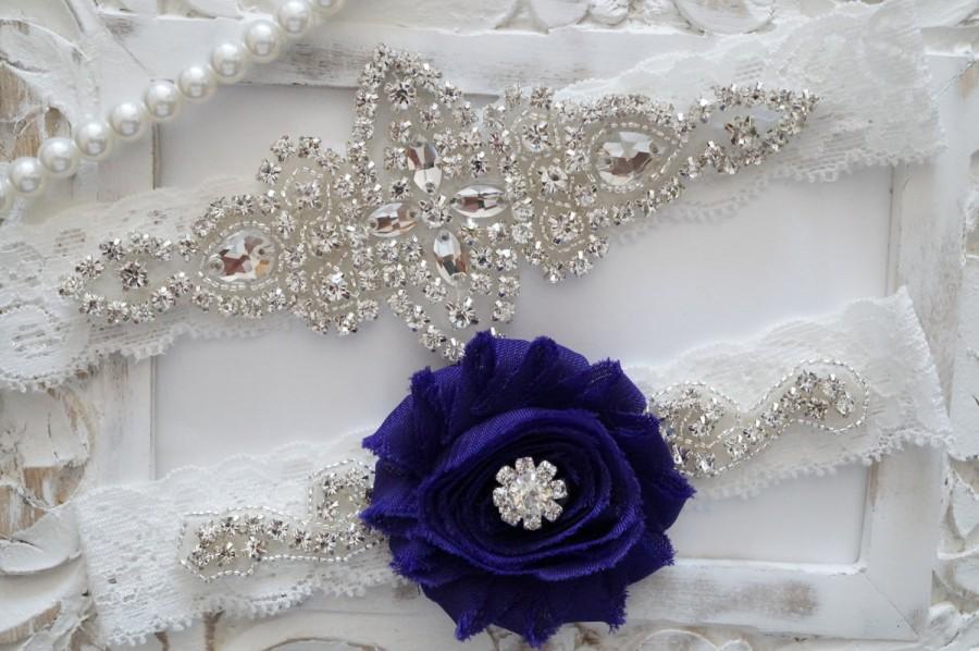 Свадьба - Wedding Garter Set, Bridal Garter Set, Vintage Wedding, Ivory Lace Garter- Style 100D