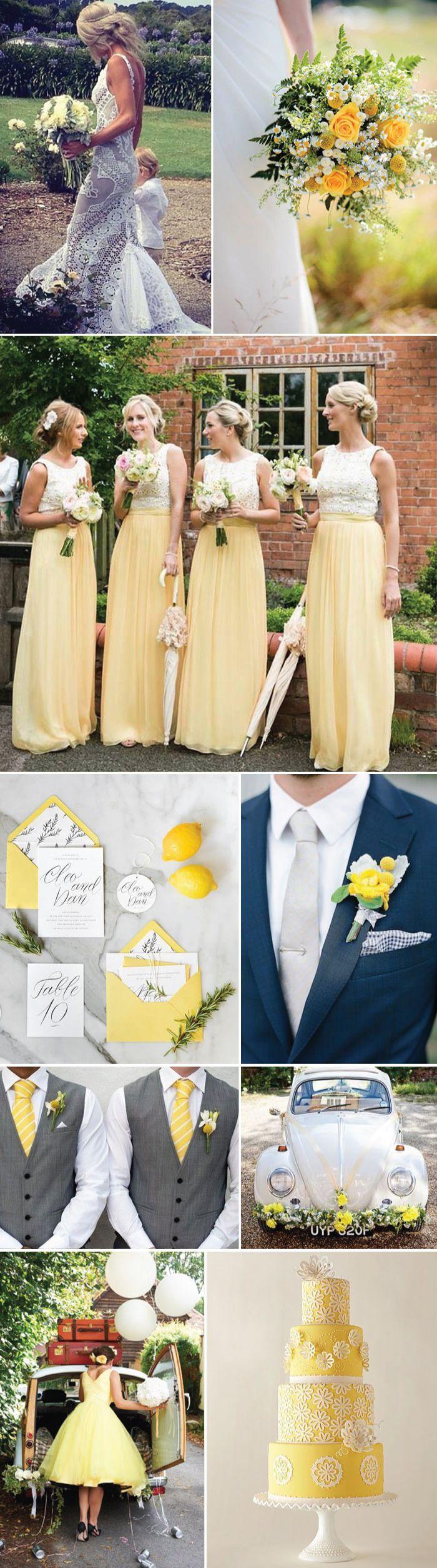 زفاف - Wedding Color Inspiration – Citrus    