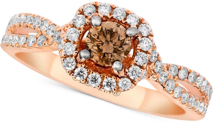 Mariage - Le Vian® Bridal Diamond Engagment Ring (1-1/8 ct. t.w.) in 14k Rose Gold