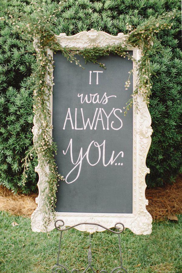Wedding - 20 Cute And Clever Wedding Signs That Add A Little Somethin' The Party