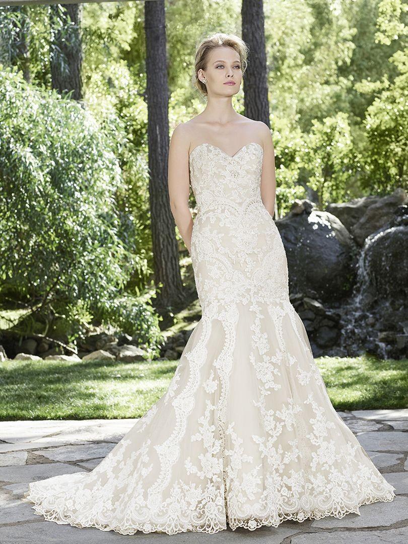Свадьба - Casablanca Bridal Style 2254 Daphne -  Designer Wedding Dresses