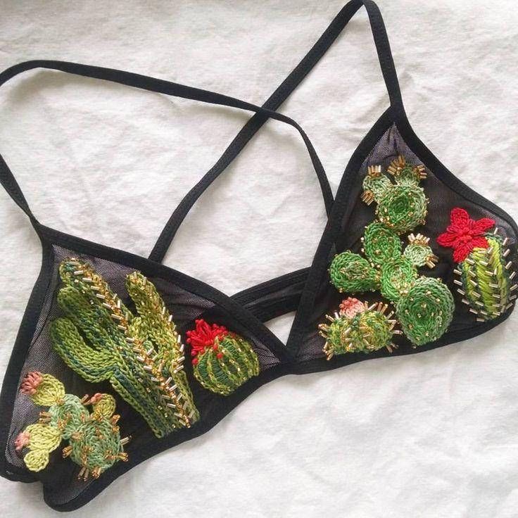 Hochzeit - Emily On Instagram: “Cactus Bra Complete!   ”
