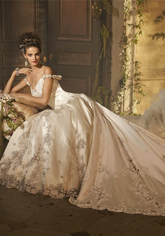 Hochzeit - AMALIA CARRARA BY EVE OF MILADY 279 Wedding Dress - The Knot - Formal Bridesmaid Dresses 2016