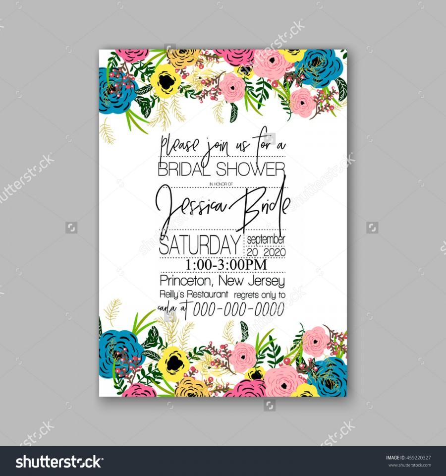 Свадьба - Wedding card or invitation with abstract floral background. Greeting postcard in grunge or retro vector Elegance pattern with flowers roses floral illustration vintage style Valentine anniversary