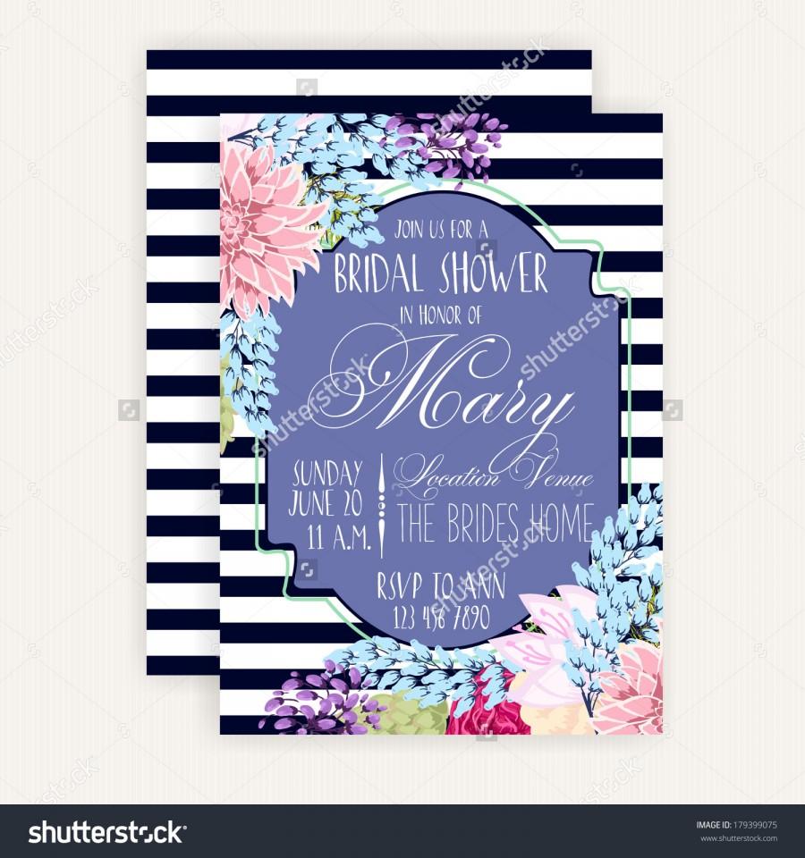 Mariage - Bridal Shower Card