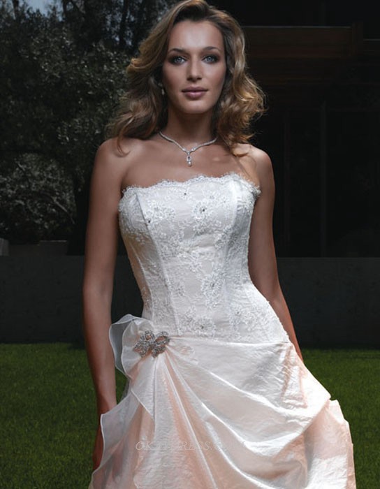 Wedding - Casablanca 1811 Bridal Gown (2011) (CB06_1811BG) - Crazy Sale Formal Dresses
