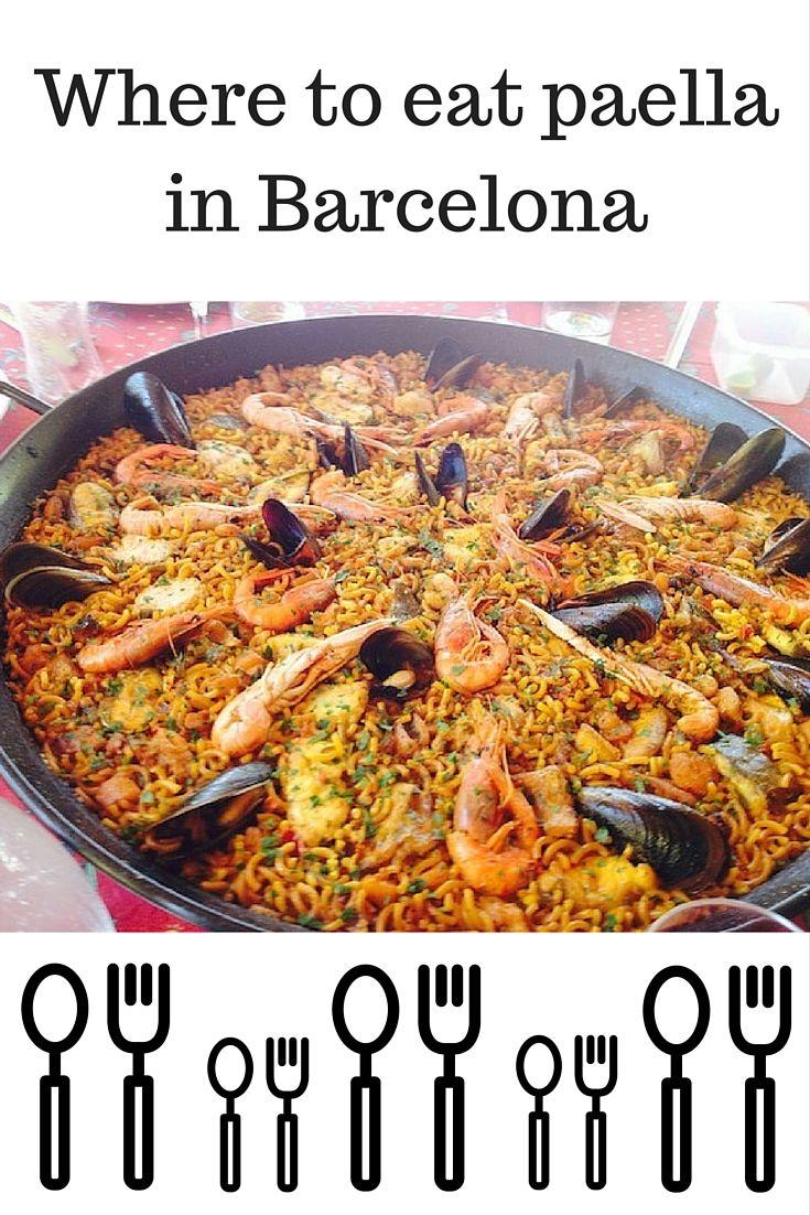زفاف - Where To Eat Paella In Barcelona