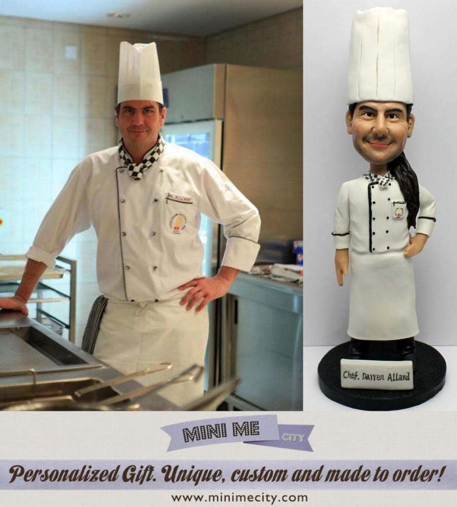 Mariage - Custom Cake Topper - Single Figurine Exactly Like Your face and appearance !