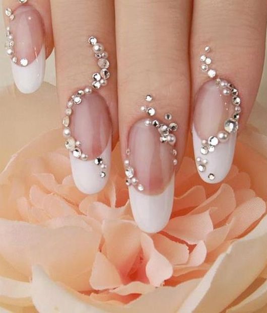 Свадьба - Wedding Nail Art For Prom