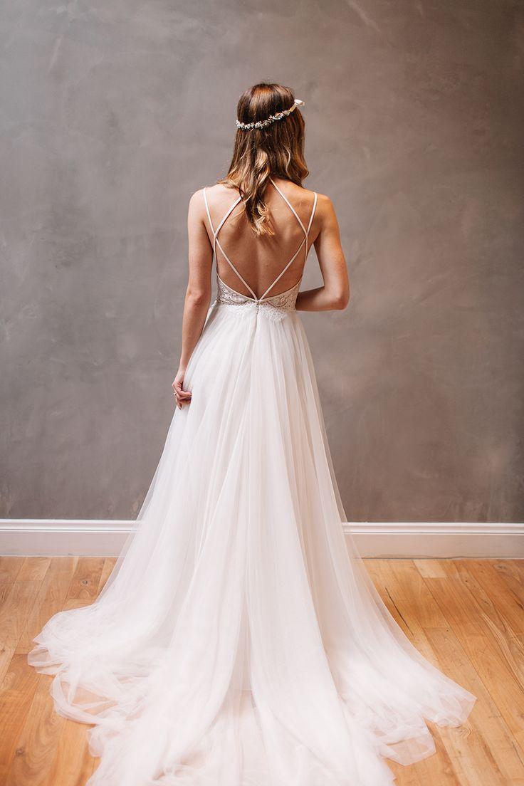 Hochzeit - Sexy Backless Wedding Dress, Beauti