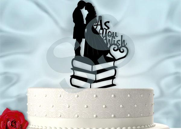 Свадьба - As You Wish Wedding Cake Topper