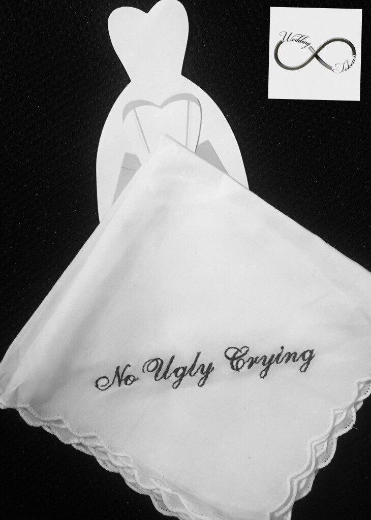 Hochzeit - No Ugly Crying Handkerchief