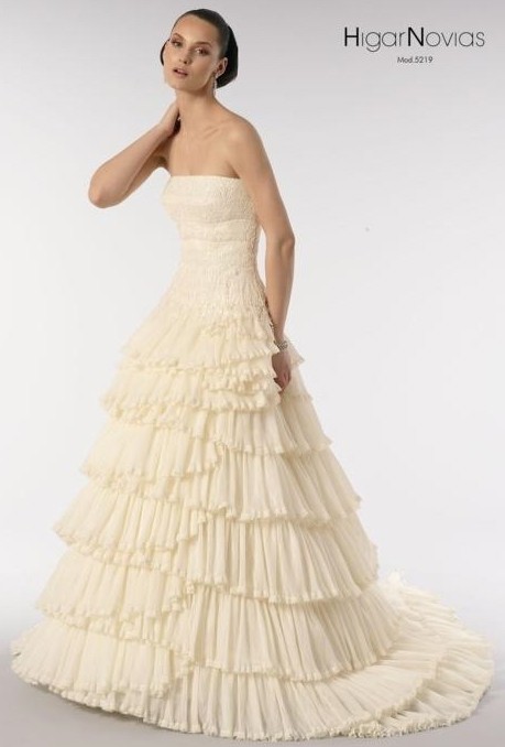 زفاف - 5219 (Higar Novias) - Vestidos de novia 2016 