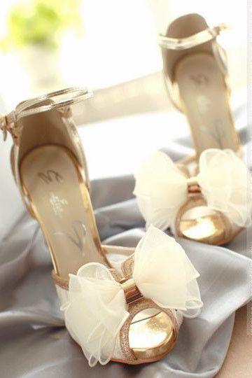 Wedding - Lace Fish Head Sandals Wedding Shoes