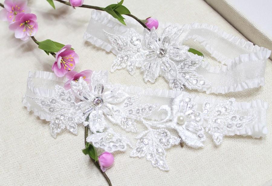 Garters For Bride Bold Lace Garter Belt In Blue | SAVAGE X FENTY Spain Wedding Lingerie For Bride