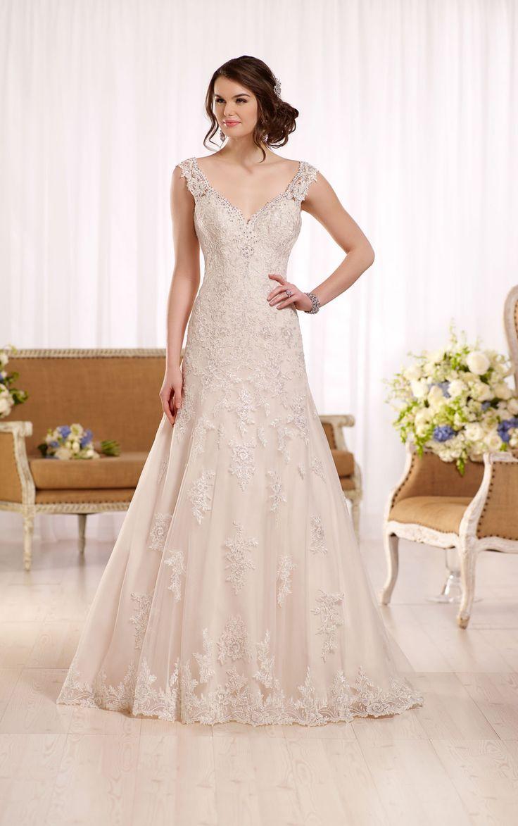 Свадьба - A-line Wedding Dress With Embellished Sweetheart Neckline