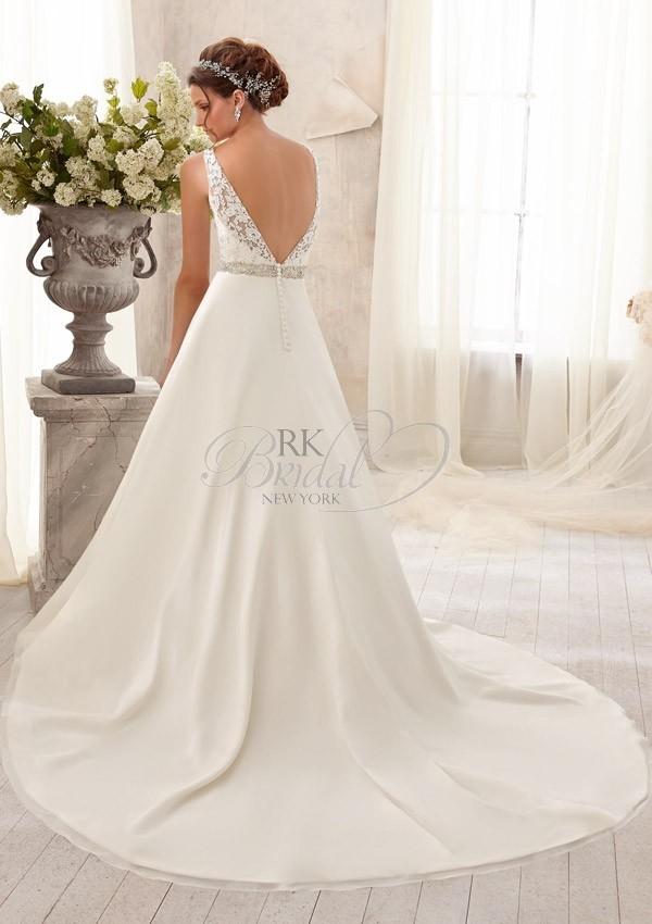 Hochzeit - Mori Lee Blu Collection Spring  2014 - Style 5204 - Elegant Wedding Dresses