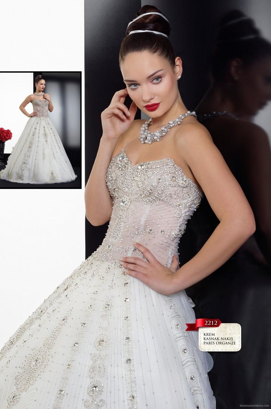 Mariage - Angelo Bianca - 2212 - Abel - Glamorous Wedding Dresses