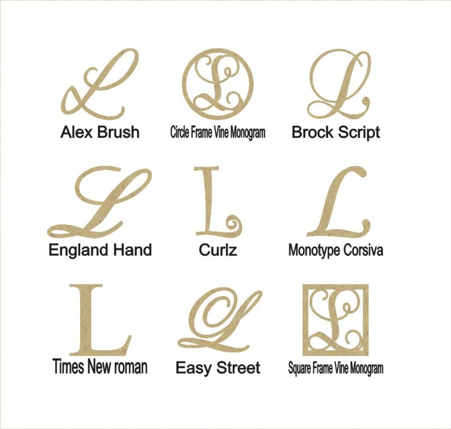 زفاف - Wooden Letter “L” Large or Small, Unfinished, Unpainted -- Perfect for Crafts, DIY, Nursery, Kids Rooms, Weddings