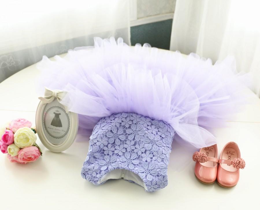 Mariage - HOT!! Purple Toddler/Infant/Baby/Newborn Flower Girl Dress, Thanksgiving Dress, Christmas Dress, Glitz Pageant Dress, Tutu Dress, PD065