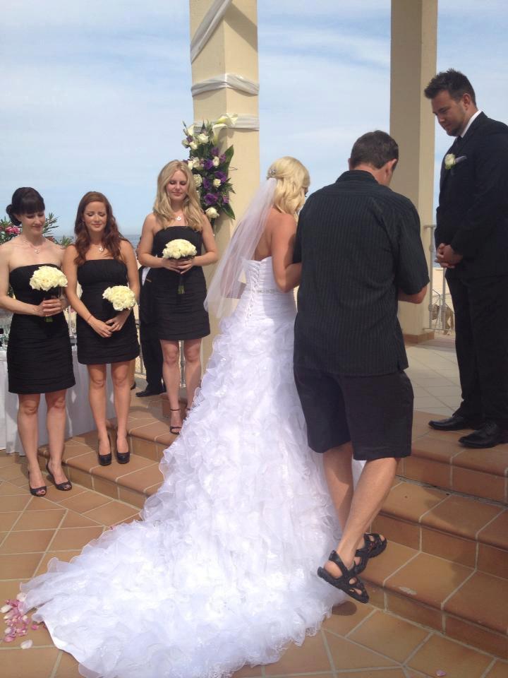 Mariage - Wedding Veil Elbow length in Ivory with Swarovski Crystals Ivory Wedding Veil Marti & Co