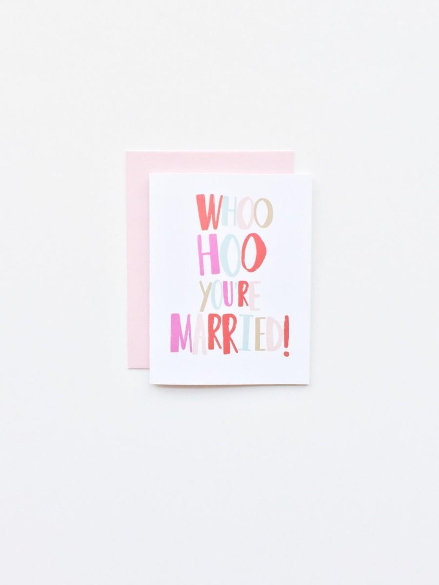 Свадьба - Wedding Congratulations Card. Greeting Card For Wedding. Bridal Shower Card. Card for Bride and Groom. Congrats Wedding Card #236