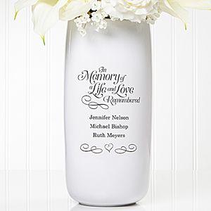 Hochzeit - Personalized Wedding Vase
