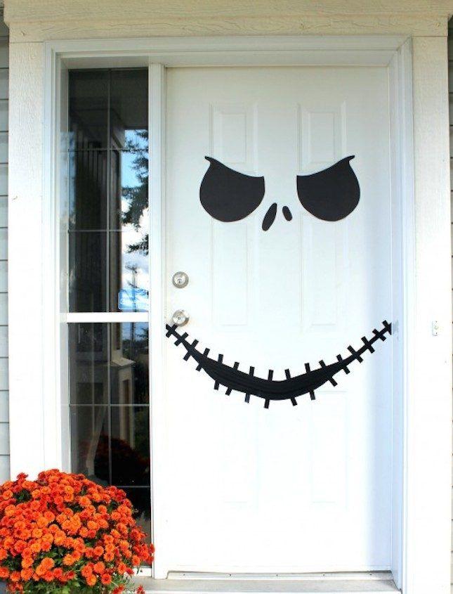 Mariage - 18 Spooky Halloween Door Decorations
