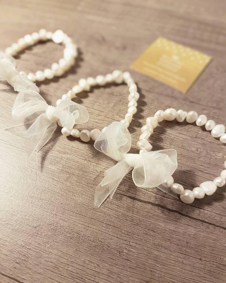 زفاف - Freshwater Pearl Bracelet, pearls, freshwater pearls, bridal bracelet, bridesmaid bracelet, bridesmaid gifts, jewellery,pearl bracelet,bride