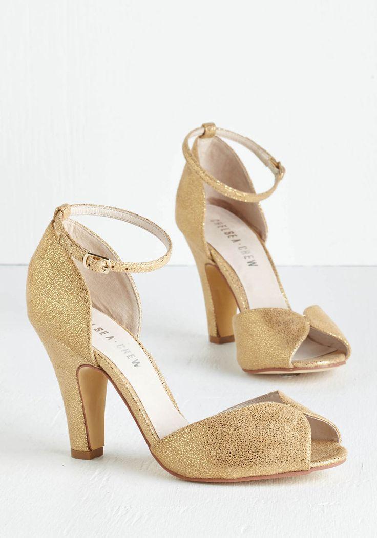 Mariage - Fine Dining Heel In Gold