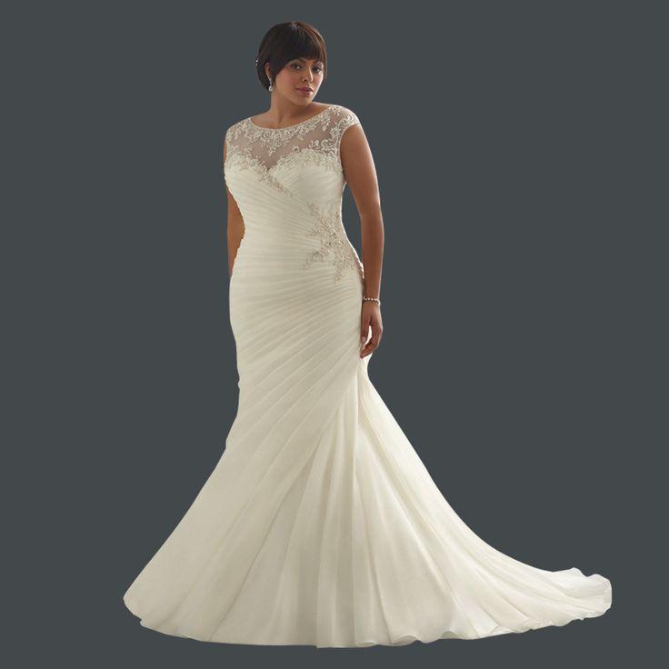 Свадьба - Boho Plus Size Wedding Dress - Bohemian Wedding Dress
