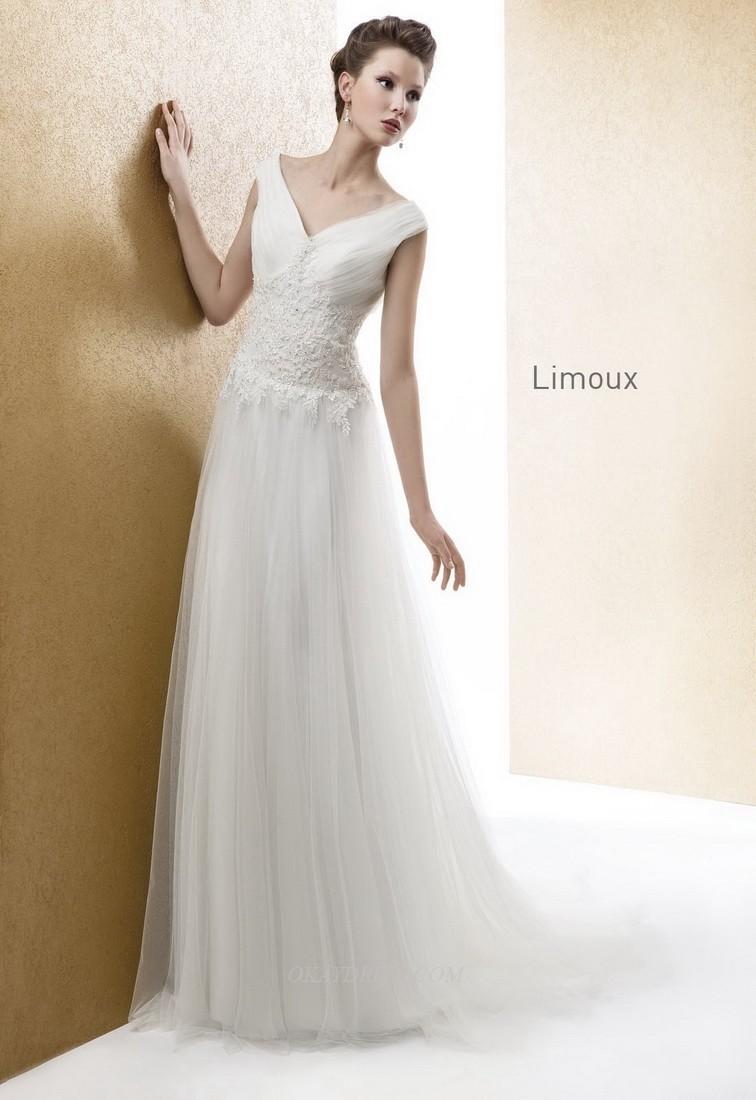 Wedding - Cabotine Limoux Bridal Gown (2014) (CB14_LimouxBG) - Crazy Sale Formal Dresses