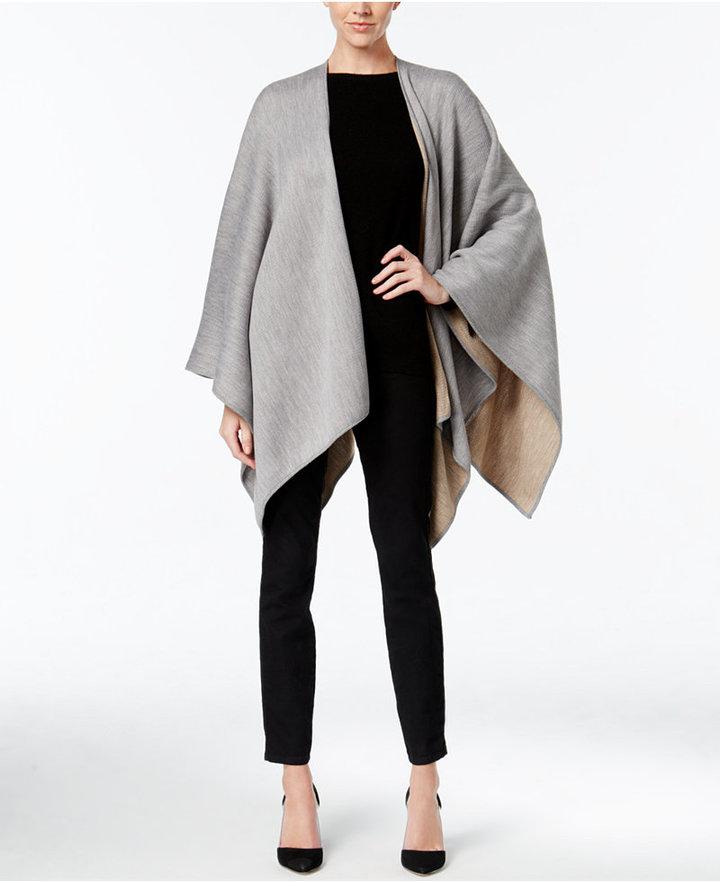 Mariage - Calvin Klein Reversible Solid Poncho