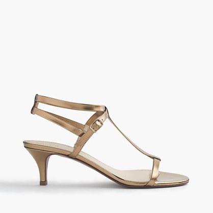 Hochzeit - Greta metallic sandals