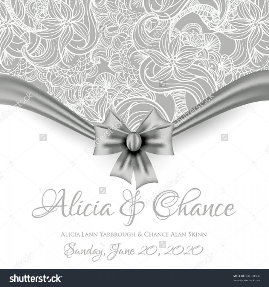 زفاف - Wedding invitation card