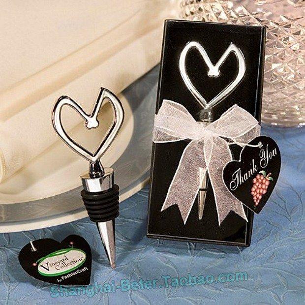 زفاف - 創意訂婚婚禮小物 節日禮品BETER-WJ116花嫁新娘派對禮 復古鑰匙紅酒塞