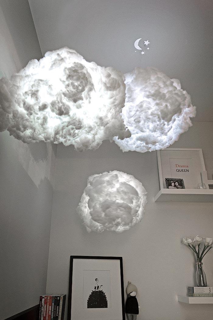 Hochzeit - Night light, Cloud light, nursery light, nursery art, lighting, baby shower gift, nursery decor, mood lighting, unique gift,