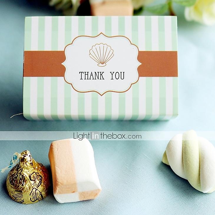 زفاف - Recipient Gifts -Beter Gifts® Nautical Theme Shells-Shaped Soap Baby Birthday Party Favors Wedding Favors