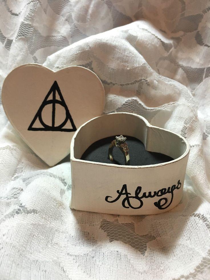 Hochzeit - Harry Potter Inspired Ring Box