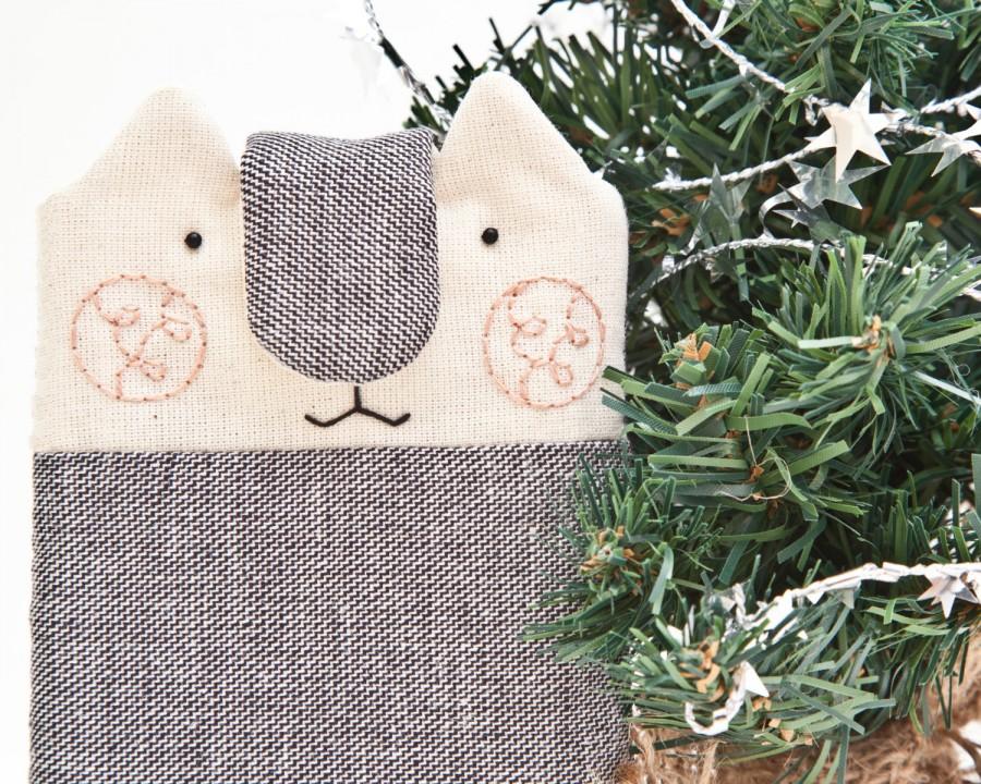 Hochzeit - Cat iPhone pouch, iPhone Case, iPhone sleeve, Mobile phone pouch, Fabric iPhone case
