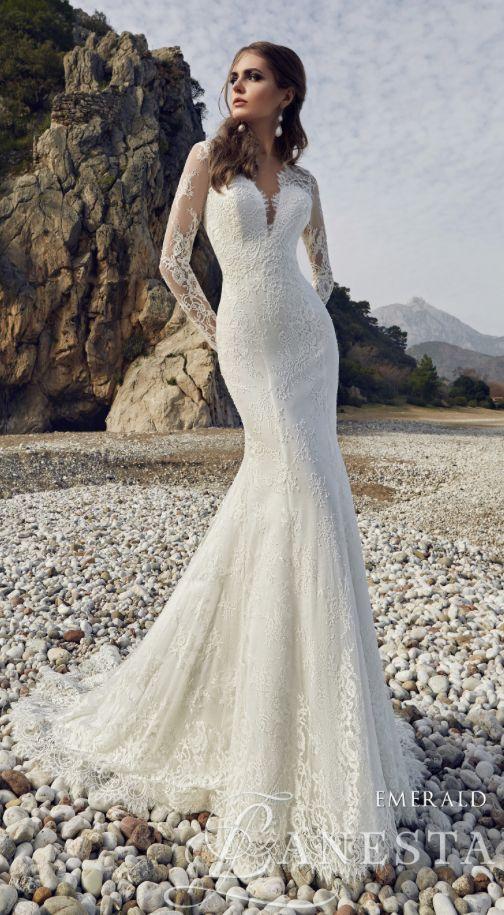Mariage - Full sleeve Wedding Dress
