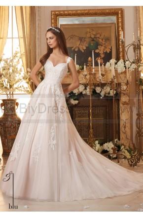 زفاف - Mori Lee Wedding Dresses Style 5468 - Wedding Dresses 2016 Collection - Formal Wedding Dresses