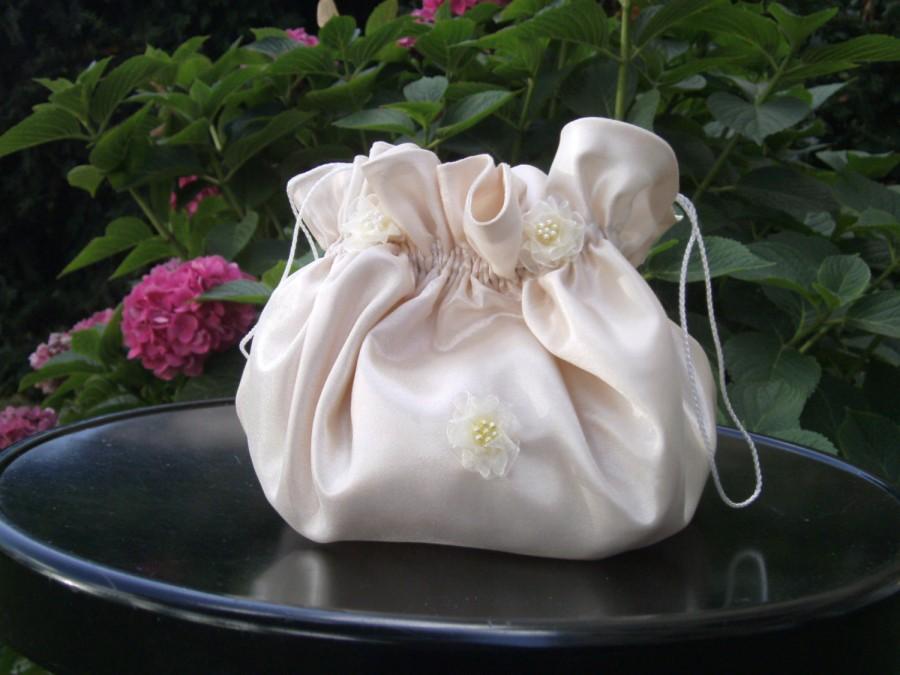 Wedding - bag made of taffeta from himmeldurchnadeloehr