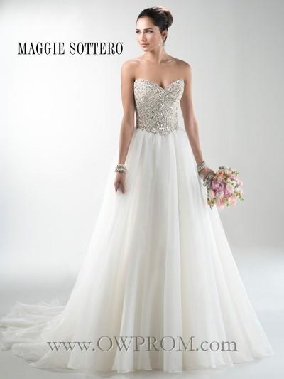 Mariage - Maggie Sottero ESME MARIE 3MS745MC FALL2014 Wedding Dresses - OWPROM.com