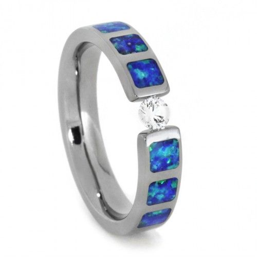 زفاف - Sapphire Engagement Ring