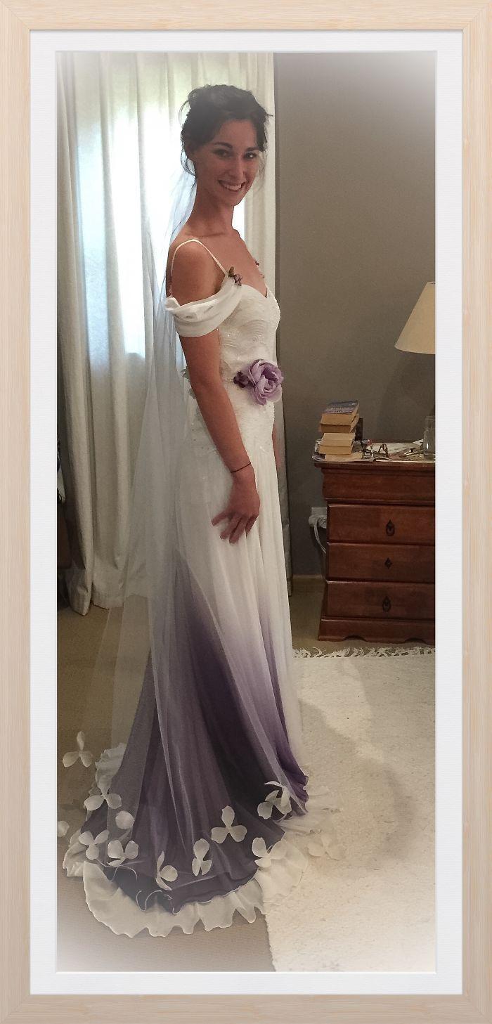 زفاف - Esses Vestidos De Casamento Dip Dye (degradê) Conquistaram A Internet