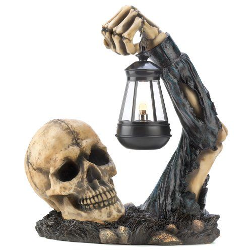 Mariage - Sinister Skull with Lantern Halloween Party Decoration